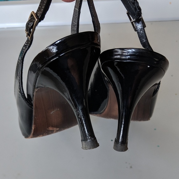 STUART WEITZMAN Pointy Toe Sling back heels - Picture 4 of 8